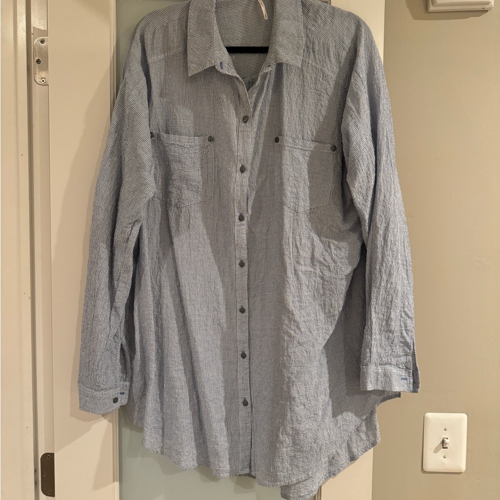 Free People Button Down